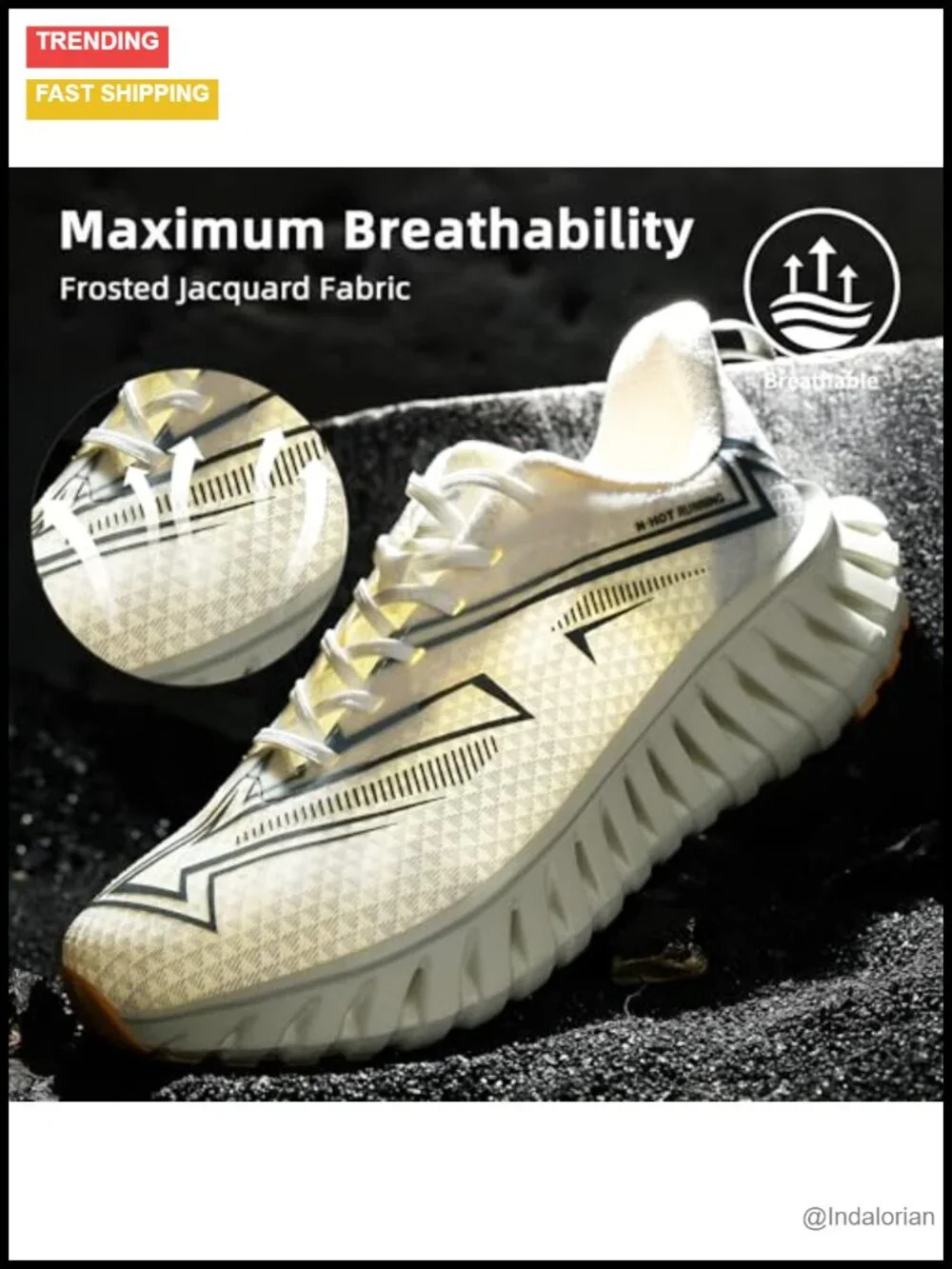 Chunky Fashion Sneakers for Women & Men Breathable Lightweight Athletic Walking
